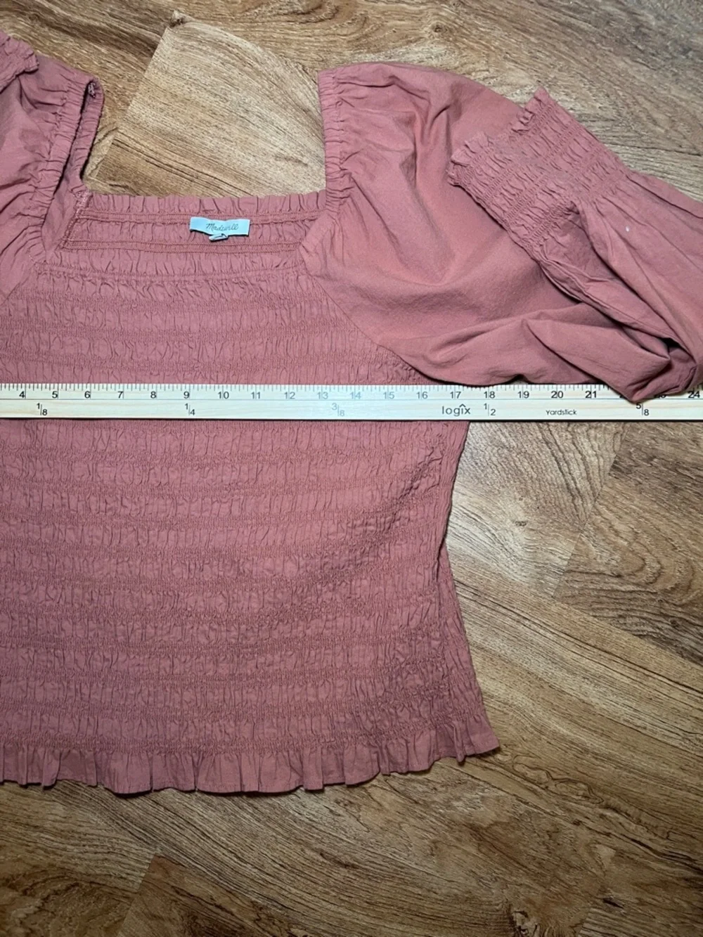 Madewell square neckline